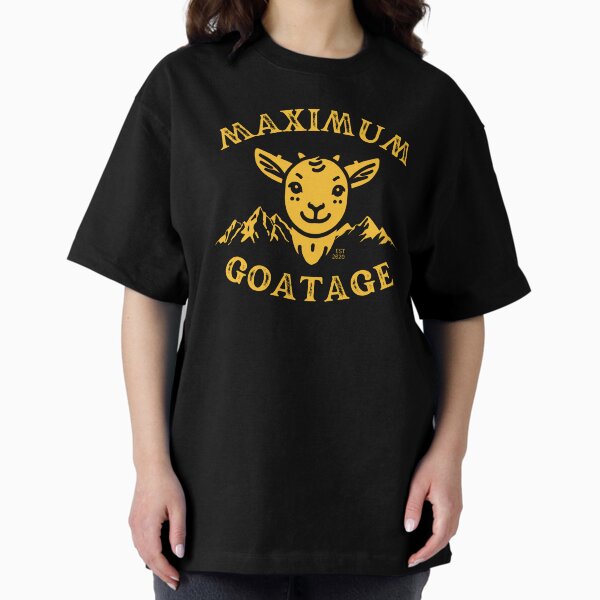 Item preview, Yellow Maximum Goatage designed and sold by pUNKnown.