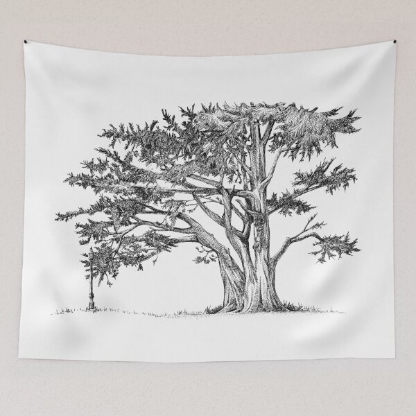 Item preview, Dog Hill Tree, Alamo Square Park, San Francisco CA designed and sold by Thomas-Duane.