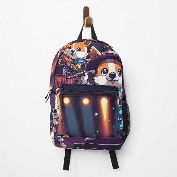 Item preview, Corgi Rock Band Concert T-Shirt – Must-Have for Music & Dog Lovers! designed and sold by BatkuzaHUB.