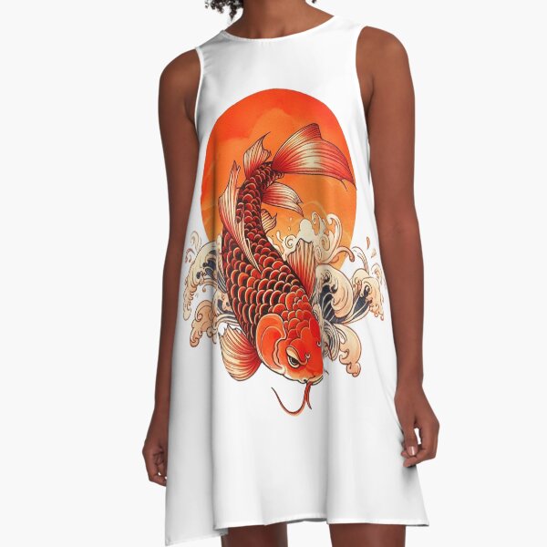 Item preview, Orange Fish Koi designed and sold by yunamaliskova.