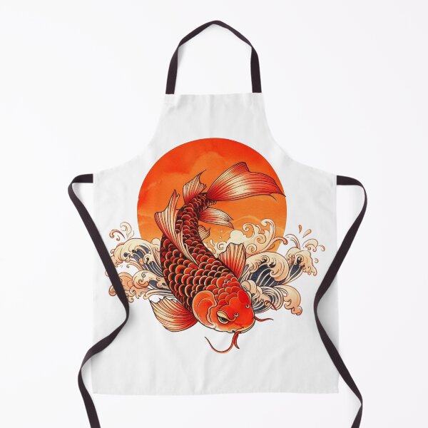 Item preview, Orange Fish Koi designed and sold by yunamaliskova.