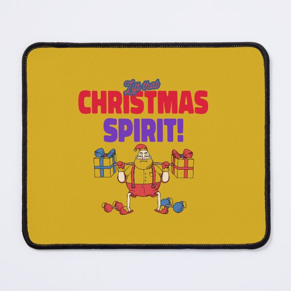 Item preview, LIFT THAT CHRISTMAS SPIRIT designed and sold by KhuKhuZ.