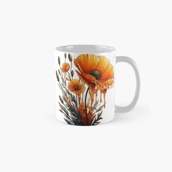 Item preview, Watercolor Orange Flower designed and sold by yunamaliskova.