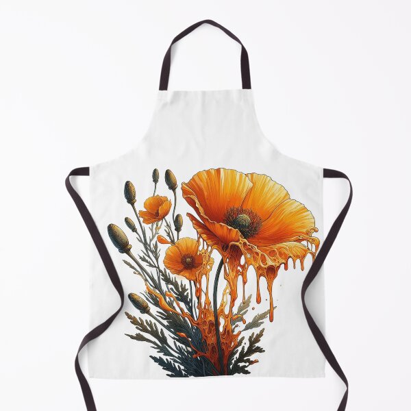 Item preview, Watercolor Orange Flower designed and sold by yunamaliskova.
