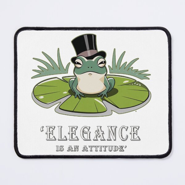Item preview, "Elegance is an attitude – Stylish Toad T-Shirt" designed and sold by albertotv250.