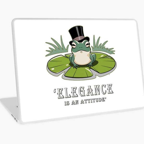 Aperçu de l'œuvre « L'élégance est une attitude – T-shirt élégant Toad » créée et vendue par albertotv250.