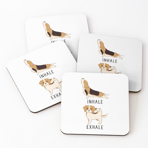 Item preview, Inhale Exhale Beagle Yoga designed and sold by thepawster.