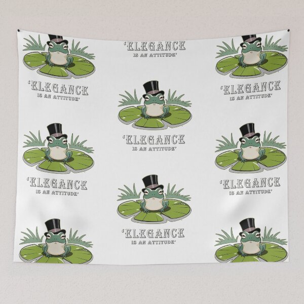 Item preview, "Elegance is an attitude – Stylish Toad T-Shirt" designed and sold by albertotv250.