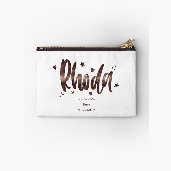 Item preview, Rhoda | Acts 12 13 | Rose | Christian Name with Biblical Meaning For Girl | Christian Name Collection designed and sold by Blessed Be Your Name.