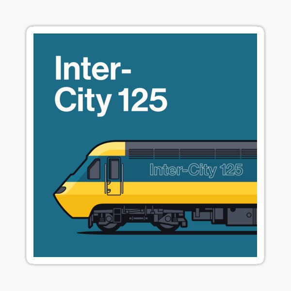 Item preview, Class 43 Intercity 125 BR Blue High Speed Train Side England designed and sold by VoodooCircus.