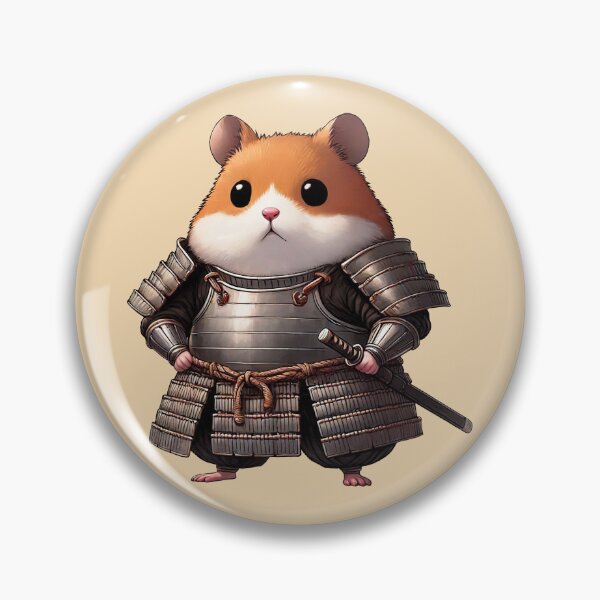 Item preview, Hamster Samurai designed and sold by Takeda-art.