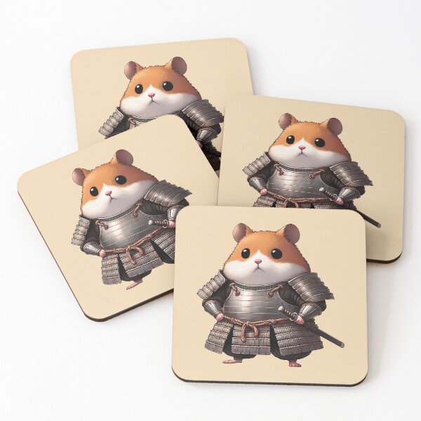 Item preview, Hamster Samurai designed and sold by Takeda-art.