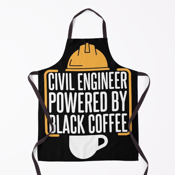 Item preview, Civil Engineer Powered by Black Coffee designed and sold by Mustapha  ALAHAYANE.