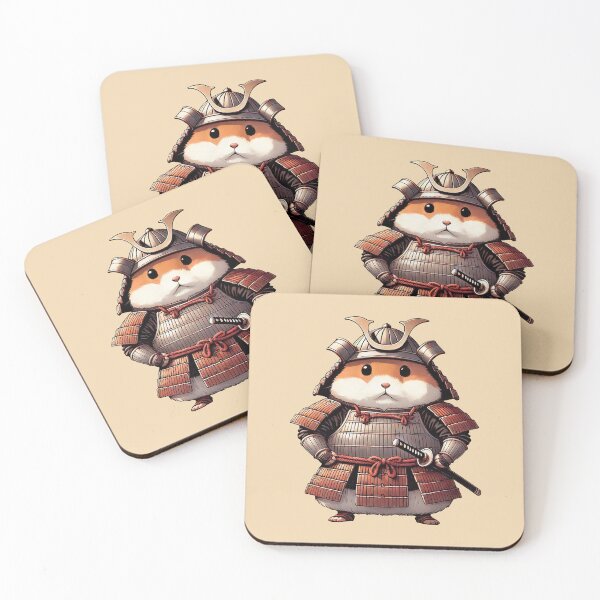 Item preview, Hamster Samurai designed and sold by Takeda-art.