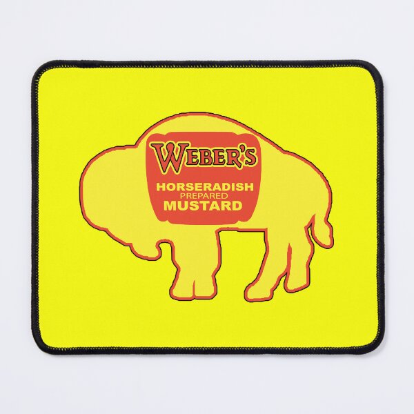 Item preview, Webers Mustard Buffalo Silhouette designed and sold by bamatt30.
