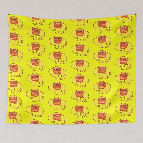 Item preview, Webers Mustard Buffalo Silhouette designed and sold by bamatt30.