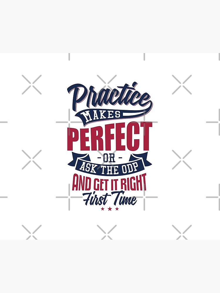 Practice makes Perfect - Or Ask The ODP And Get It Right First Time by snibbo71