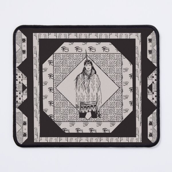 Item preview, Egyptian Goddess Maat Quilt designed and sold by Goddessart.