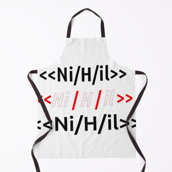 Item preview, Nihil on white designed and sold by Stu-art-errol.