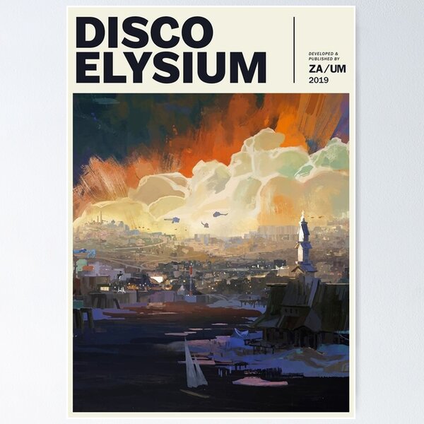Item preview, Disco Elysium designed and sold by percyzelers.