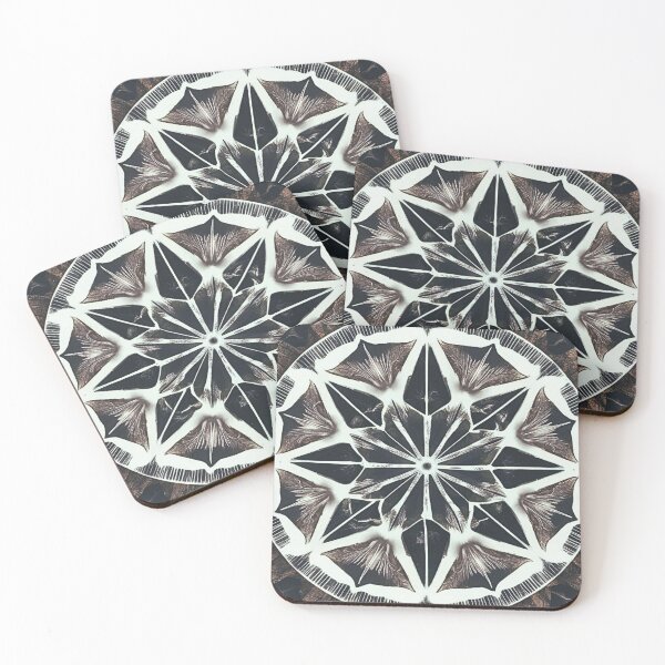 Item preview, DIVINE IMPRESSIONS - Boho Style Neutral Aesthetic Botanical #139b Kaleidography | Nature Photography Symmetry Art Fusion - ashrawArt designed and sold by ashrawArt Designer Boutique Art.