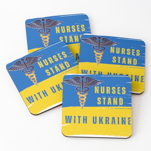 Item preview, Nurses Stand with Ukraine designed and sold by catthemedic.