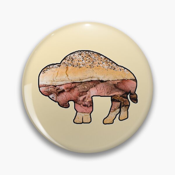 Item preview, Beef on Weck Buffalo Silhouette designed and sold by bamatt30.