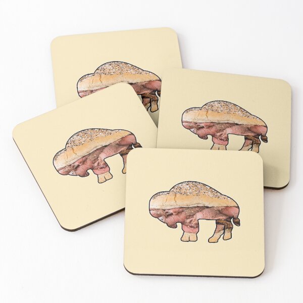 Item preview, Beef on Weck Buffalo Silhouette designed and sold by bamatt30.