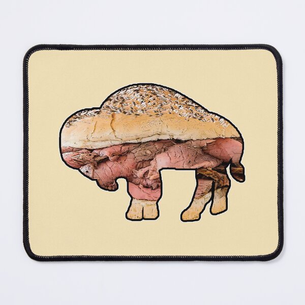 Item preview, Beef on Weck Buffalo Silhouette designed and sold by bamatt30.