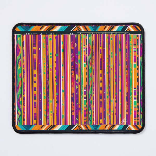 Item preview, Vibrant Tribal Stripes – Modern Ethnic Fusion Pattern designed and sold by Atarac.