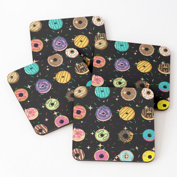 Item preview, Donas de colores y chispitas designed and sold by dinomonkey.