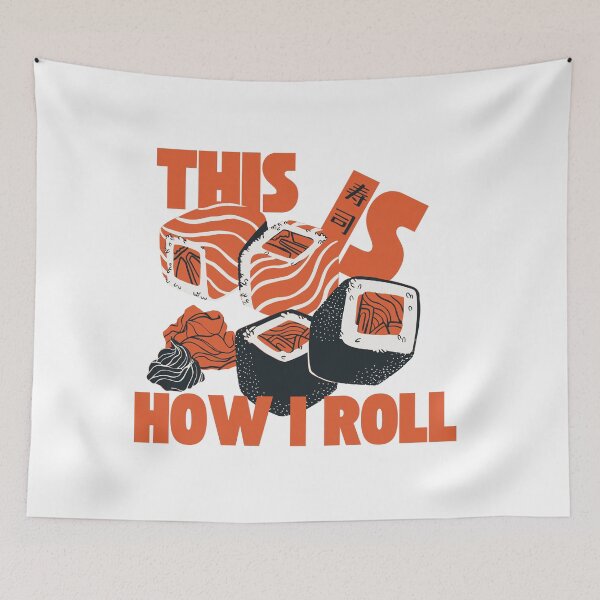Item preview, Sushi Lovers: This Is How I Roll designed and sold by The Wandering Bookworm.