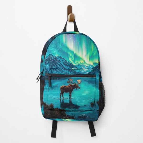 Item preview, Fantasy Wildlife Moose Scene designed and sold by Skye Ryan-Evans.