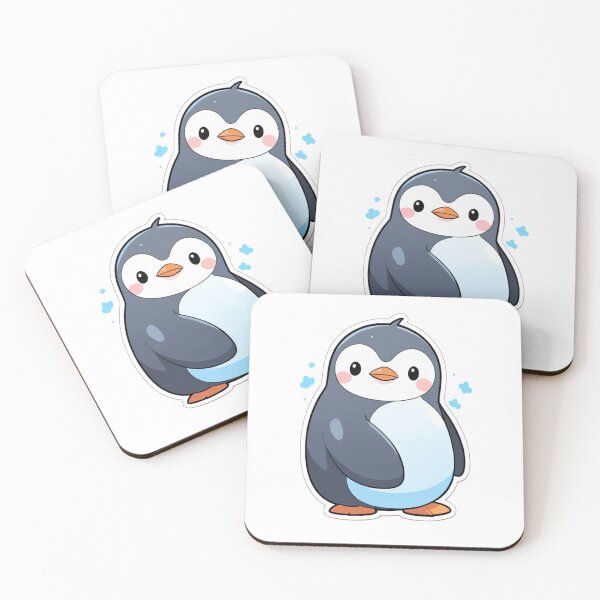 Item preview, cute penguin sticker designed and sold by Wildtastic .