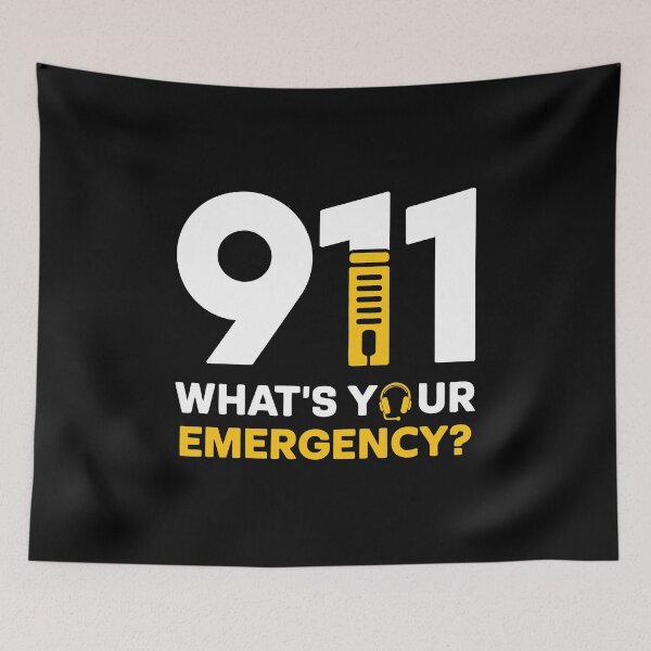 Item preview, 911 Dispatcher What’s Your Emergency? designed and sold by tmerchtrends.