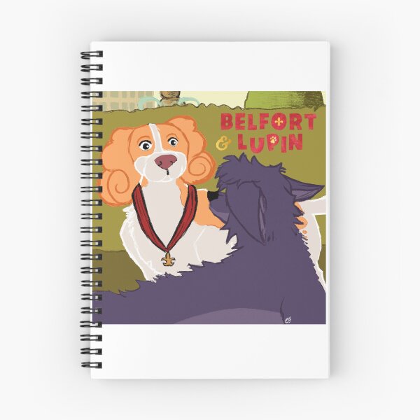Item preview, Belfort and Lupin Meet designed and sold by gberglundludwig.