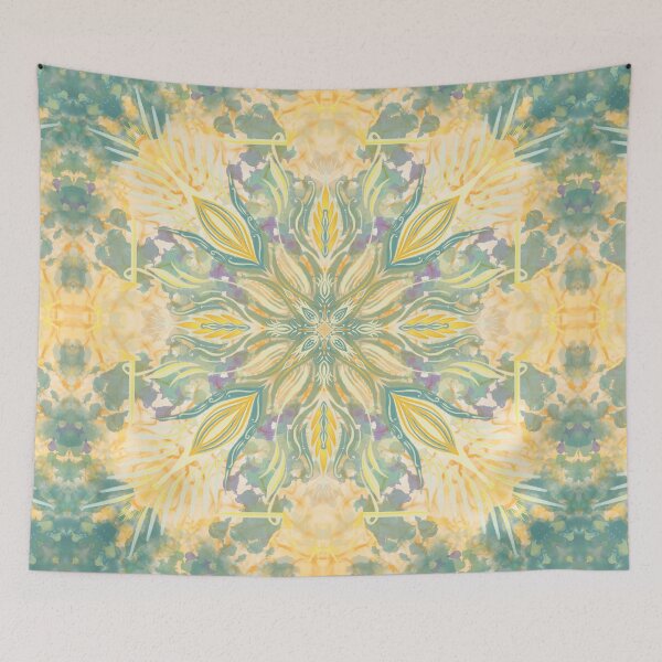 Item preview, Starry day mandala  designed and sold by amberrosejoness.