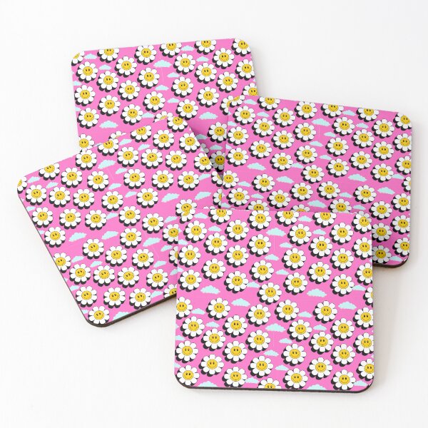 Item preview, Groovy Smiley Face Daisy Cloud designed and sold by Maussa Ivimas.