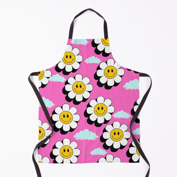 Item preview, Groovy Smiley Face Daisy Cloud designed and sold by Maussa Ivimas.