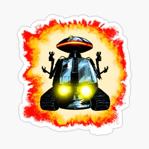 Item preview, Killbot Security Robot designed and sold by Doug Saquic.