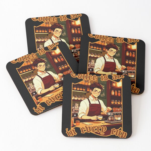 Item preview, Coffee is Art in Every Cup designed and sold by Migiteart.