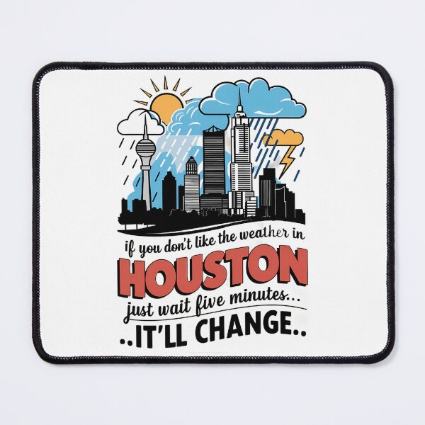 Item preview, Funny Houston Skyline Weather Change Retro Design designed and sold by MoMidoStore.