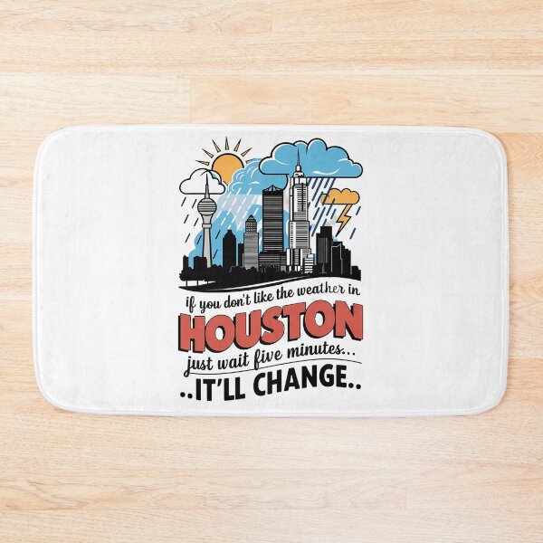 Item preview, Funny Houston Skyline Weather Change Retro Design designed and sold by MoMidoStore.