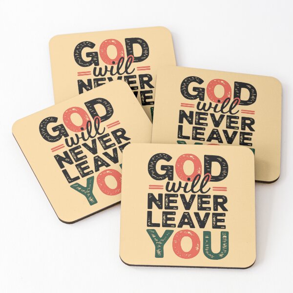 Item preview, God Will Never Leave You designed and sold by The magic  Yellow bus.