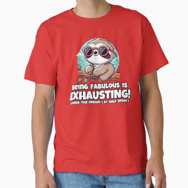 Item preview, Cute Animal Sloth with class and sass Frit-Tees designed and sold by Shean Fritts.
