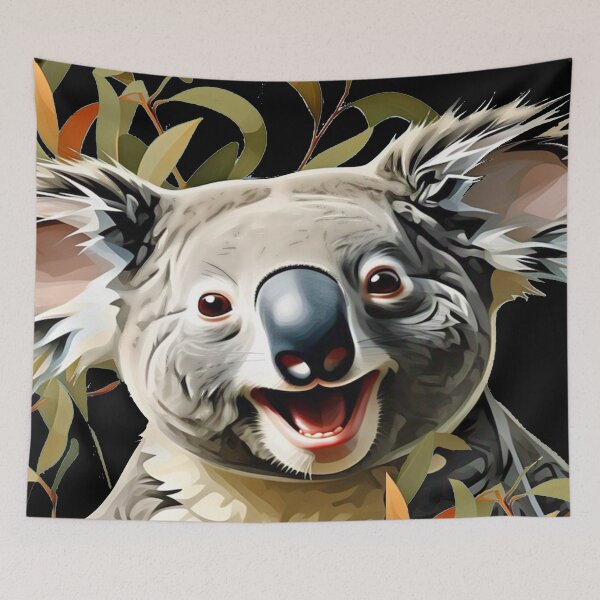 Item preview, Cute koala laughing at you designed and sold by The Iconic Aussie.