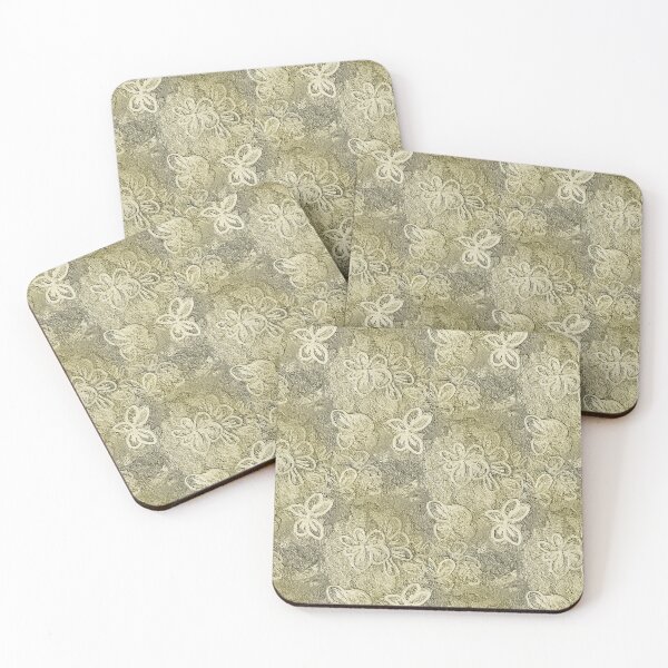 Item preview, Monochromatic Floral Bouquet Pattern in Yellow designed and sold by Artistestella.