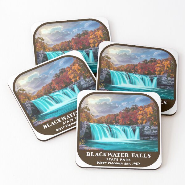 Item preview, Vintage Blackwater Falls State Park (West Virginia State Park) designed and sold by RabbitK.