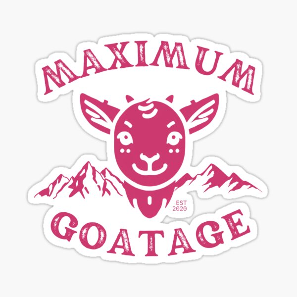 Item preview, Maximum Goatage designed and sold by pUNKnown.