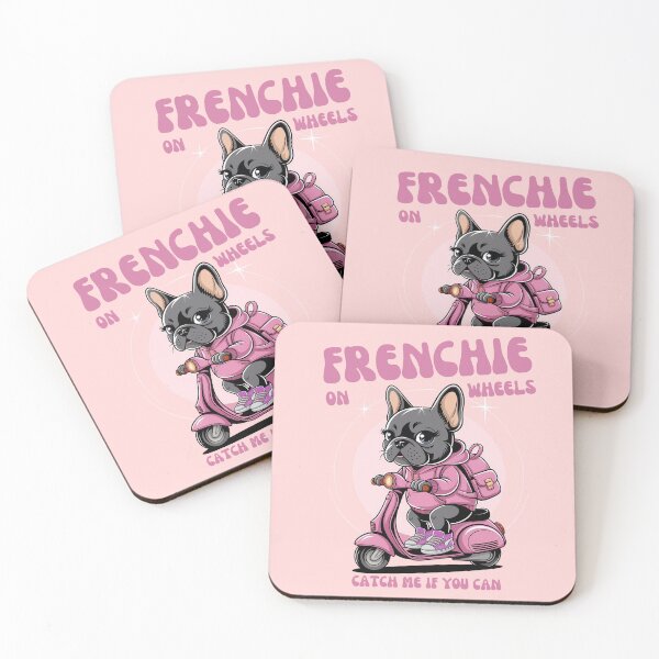 Item preview, Frenchie On Wheels designed and sold by The magic  Yellow bus.